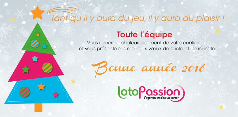 Bonne année 2016 !