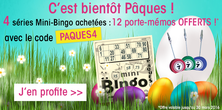 Offre spéciale Pâques 