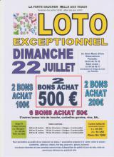 2 Bons Achat 500€ - 2 Bons achats 200€ - 2 Bons achat 100€ - 6 Bons achat 50€ .....