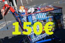 Caddie alimentaire Carrefour