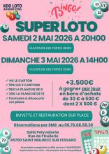 SUPER LOTO - + DE 3500 € DE LOTS EN BONS D'ACHAT