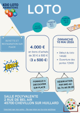 SUPER LOTO - + DE 4000 € EN BONS D'ACHAT