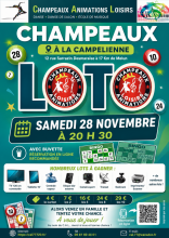 LOTO du 28 novembre 2026 à CHAMPEAUX (77720) Loto à Champeaux