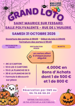 SUPER LOTO - SPECIAL BONS D'ACHAT - + DE 4.000 € DE LOTS BONS D'ACHAT DONT 1 DE 800 € ET 1 DE 500 € SUPER LOTO - SPECIAL BONS D'ACHAT - + DE 4.000 € DE LOTS BONS D'ACHAT DONT 1 DE 800 € ET 1 DE 500 €