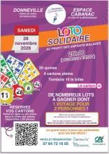 Loto au profit de la petite Calie 11 ans Loto caritatif